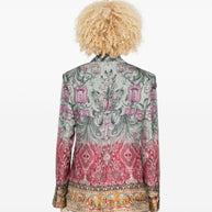Pierre Louis Mascia Silk Single-breasted Jacket - MultiColour