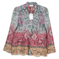 Pierre Louis Mascia Silk Single-breasted Jacket - MultiColour