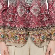 Pierre Louis Mascia Silk Single-breasted Jacket - MultiColour