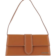 JACQUEMUS Le Bambino Long Shoulder Bag - Leather Brown