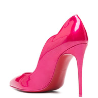 Christian Louboutin Hot Chick Patent Leather Pumps - Fuchsia