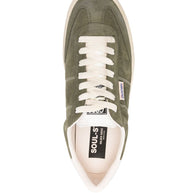 Golden Goose Soul-Star Leather Sneakers - Green