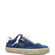 Golden Goose Soul-Star Leather Sneakers - Blue