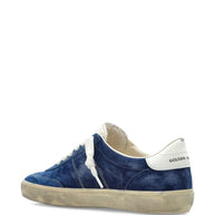 Golden Goose Soul-Star Leather Sneakers - Blue