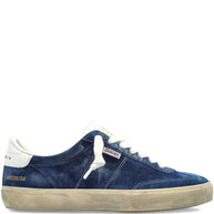 Golden Goose Soul-Star Leather Sneakers - Blue