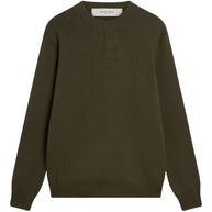 Golden Goose Logo Organic Cotton Sweater - Green