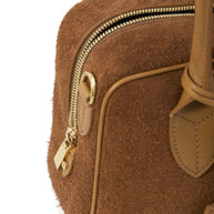 Golden Goose Vita Leather Handbag - Leather Brown