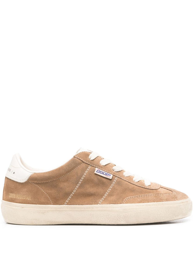 Golden Goose Soul-Star Suede Leather Sneakers