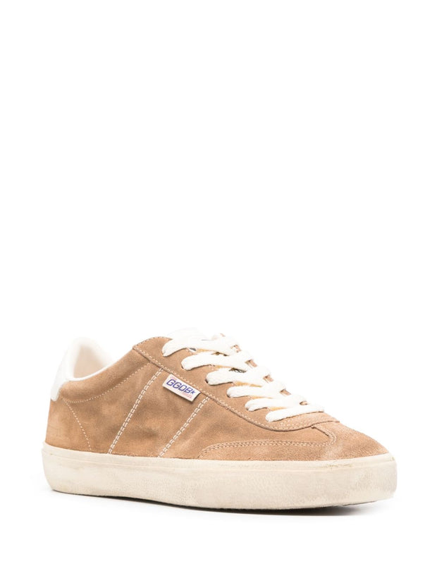 Golden Goose Soul-Star Suede Leather Sneakers