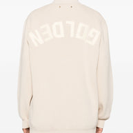 Golden Goose Cotton V-necked Cardigan - Beige
