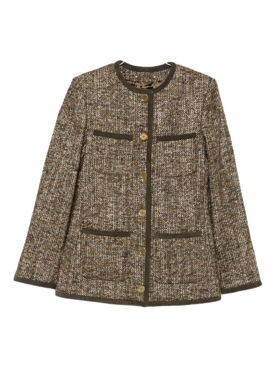 Golden Goose Wool Blend Jacket - Brown