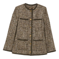 Golden Goose Wool Blend Jacket - Brown
