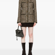 Golden Goose Wool Blend Jacket - Brown