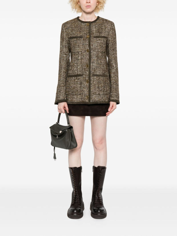 Golden Goose Wool Blend Jacket - Brown