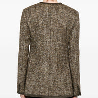 Golden Goose Wool Blend Jacket - Brown