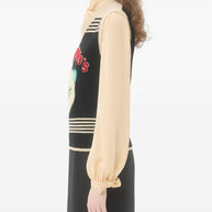 Valentino Le Chat De La Maison Wool Vest - Black