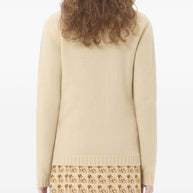 Valentino Chez Valentino Wool Sweater - Beige