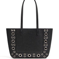 Valentino Garavani Nellcote Mini Leather Tote Bag - Black
