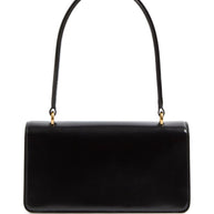 Valentino Garavani Vain Leather Top Handle Bag - Black