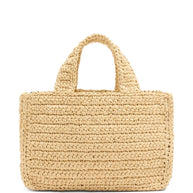 Valentino Garavani Viva Superstar Crochet Small Tote Bag - Black