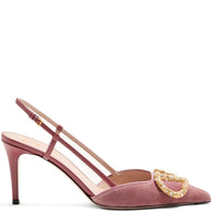 Valentino Garavani 80mm VLogo Signature Embellished Pumps