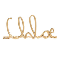 Chloé Iconic Belt Golden