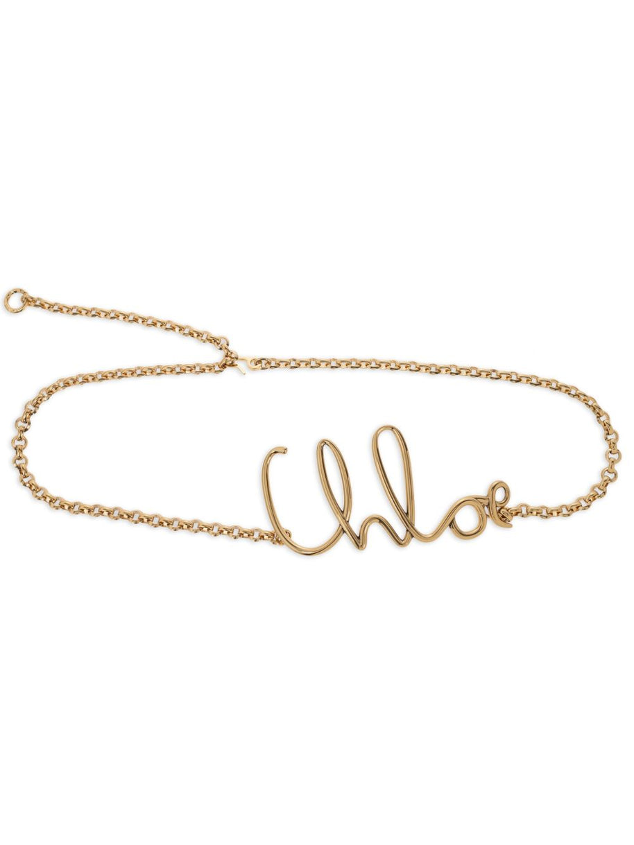 Chloé Iconic Belt Golden
