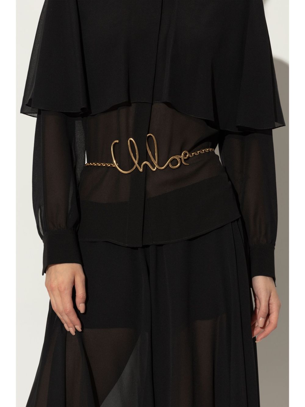 Chloé Iconic Belt Golden