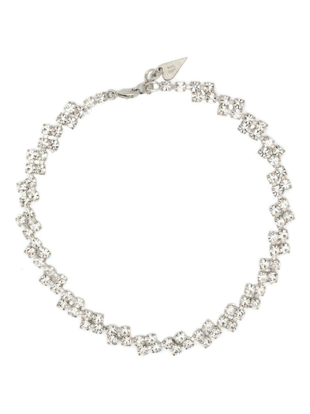 Forte Forte Crystal Necklace -Silver