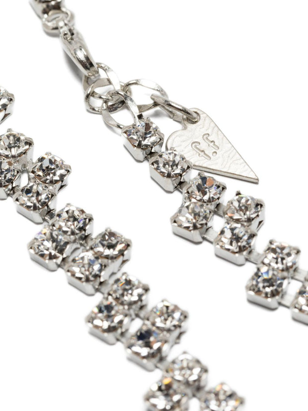 Forte Forte Crystal Necklace -Silver