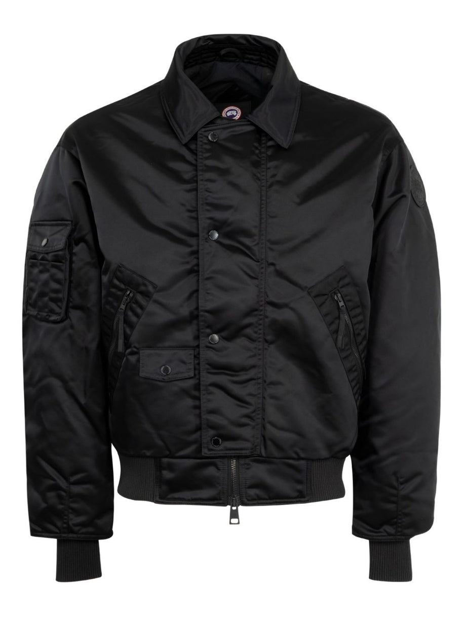 Canada Goose Nylon Bomber Jacket - Black