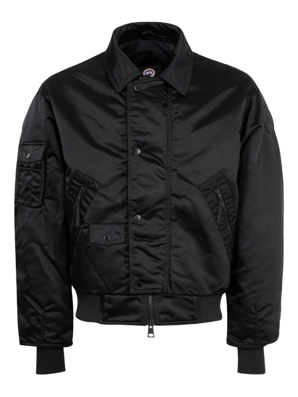 Canada Goose Nylon Bomber Jacket - Black