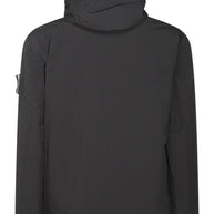 Stone Island Short Hooded Parka - Black