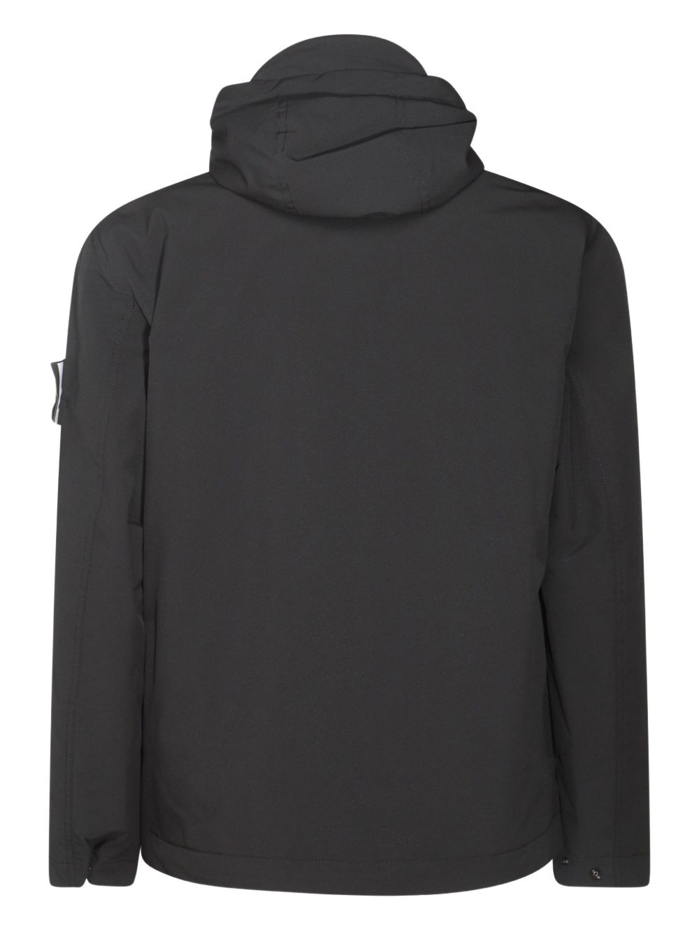 Stone Island Short Hooded Parka - Black