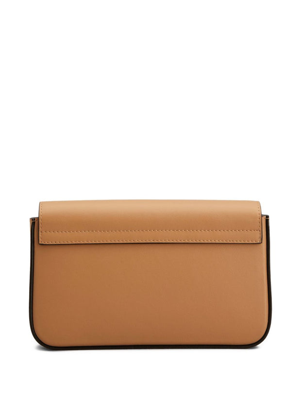 Tod's Flap Leather Mini Bag - Camel