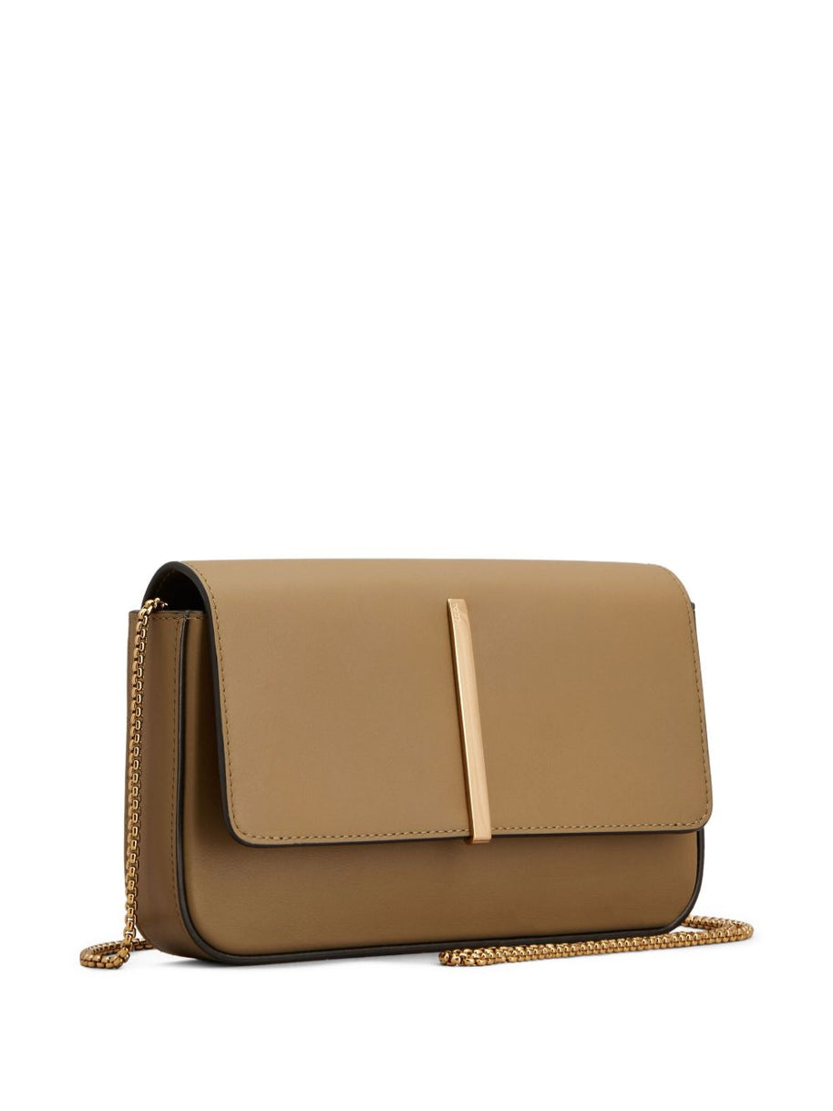 Tod's Flap Leather Mini Bag - Brown