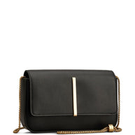 Tod's Flap Leather Mini Bag - Black