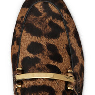 Tod's Leopard-print Loafers