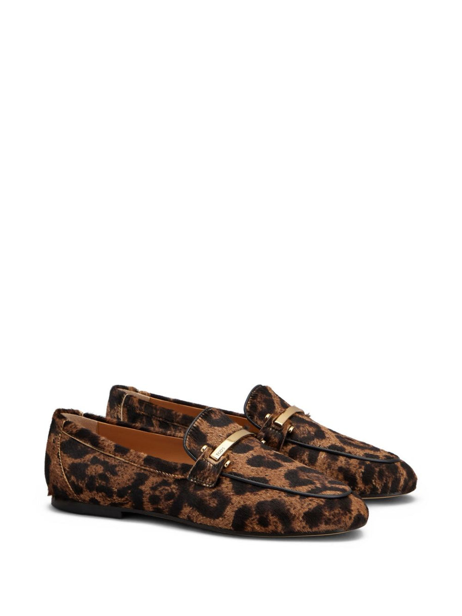 Tod's Leopard-print Loafers