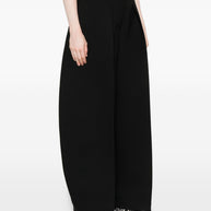 JACQUEMUS Le Pantalon Ovalo Trousers - Black