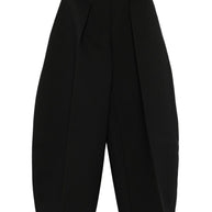 JACQUEMUS Le Pantalon Ovalo Trousers - Black