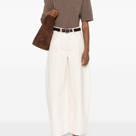 JACQUEMUS Le De-Nimes Ovalo Jeans - White