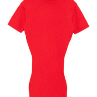 JACQUEMUS La Robe Maille Castagna Short Dress - Red