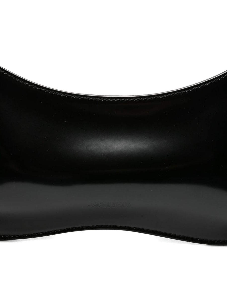 JACQUEMUS Le Bisou Shoulder Bag - Black