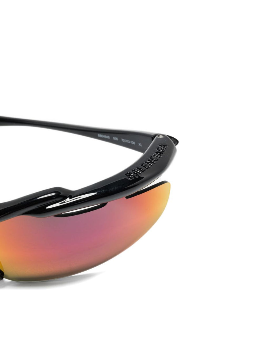 Balenciaga Turbo D-Frame Sunglasses - Black