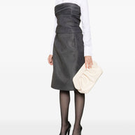THEMOIRE' Bios Clutch Bag - Beige