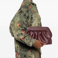 THEMOIRE' Bios Clutch Bag - Bordeaux
