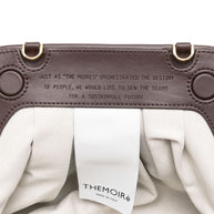 THEMOIRE' Tia Clutch Bag - Brown