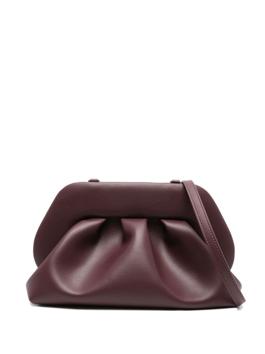 THEMOIRE' Tia Clutch Bag - Bordeaux
