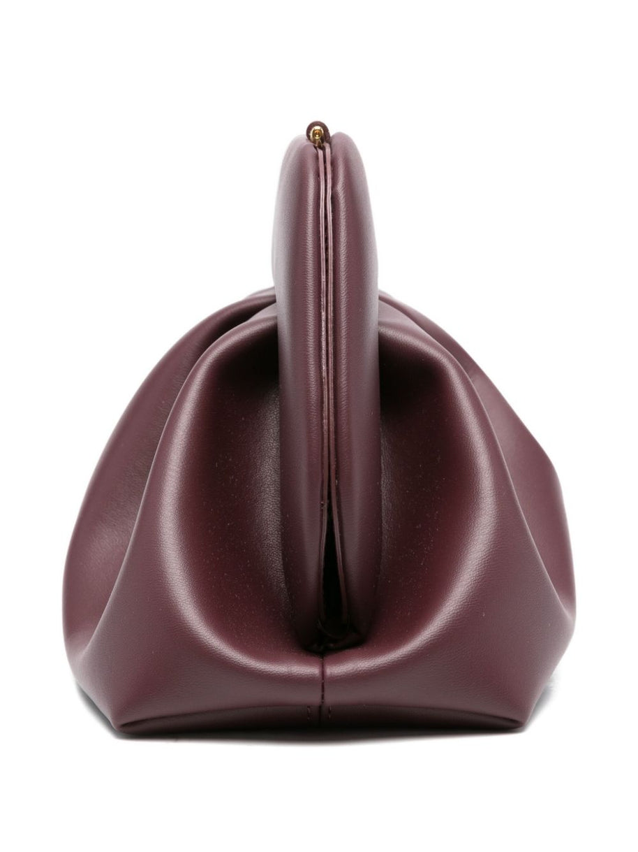 THEMOIRE' Tia Clutch Bag - Bordeaux